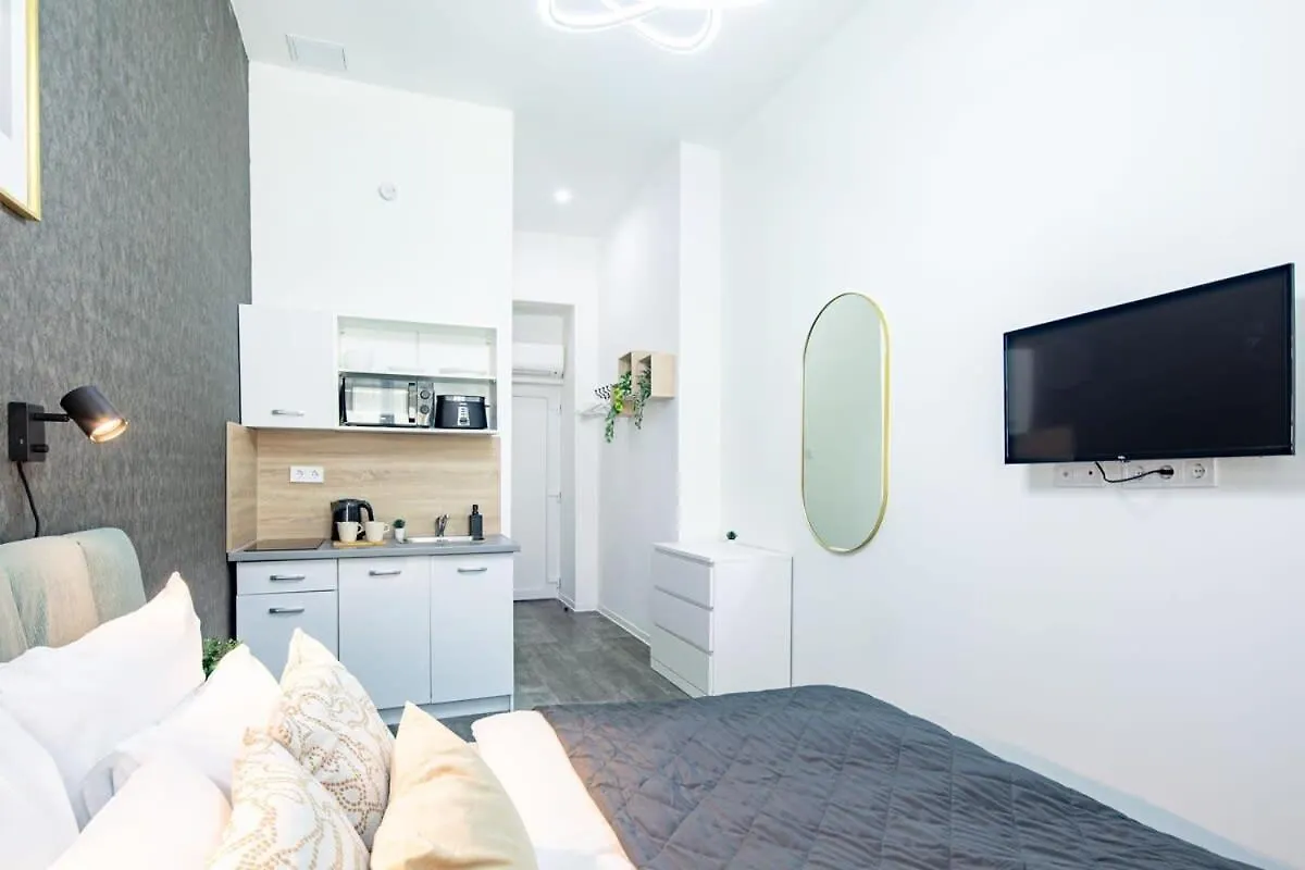 Apartment Extreme Central Modern Aircon Studio Budapest